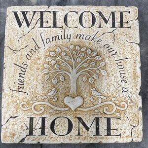 Rustic Welcome Home Wall Decor Plaque